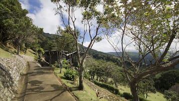 Blick von der Unterkunft