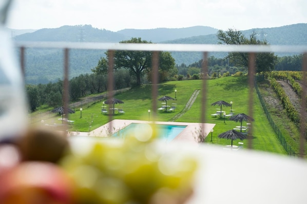 Vue depuis l’hébergement