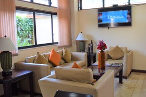 Sala de estar en el lobby