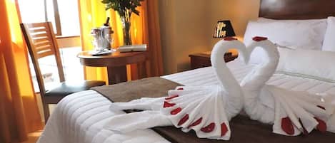 1 bedroom, hypo-allergenic bedding, in-room safe, desk