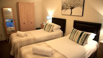 Individually decorated, individually furnished, iron/ironing board