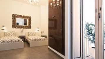 Down duvets, Select Comfort beds, minibar, in-room safe