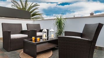 Cobertura, 1 quarto, terraço (Penthouse) | Terraço/pátio