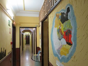 Interior entrance