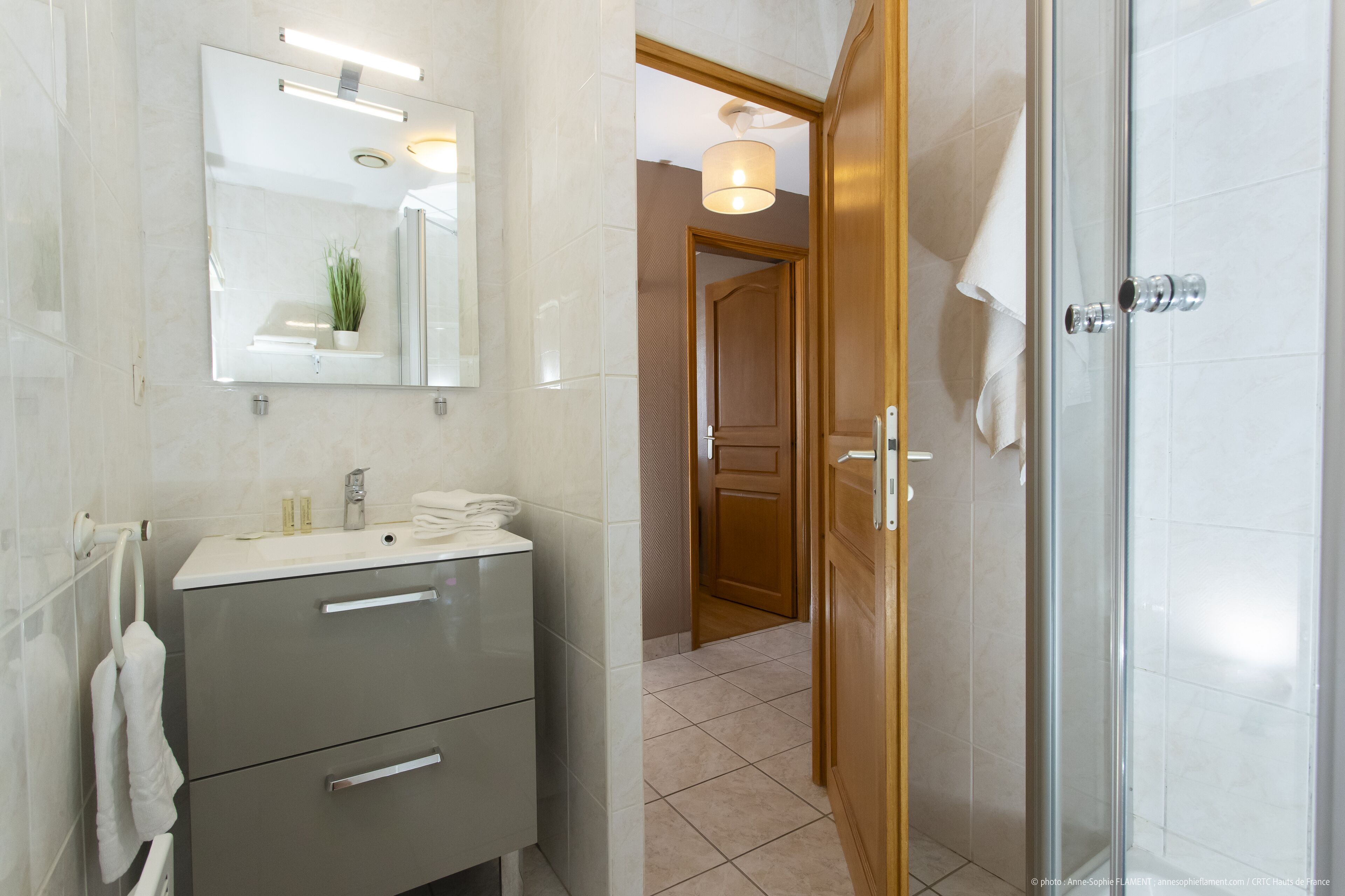 superior apartment, 1 bedroom | bathroom | shower, towels