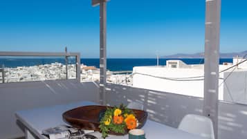 Apartamento, vista para o mar | Vista para praia/oceano