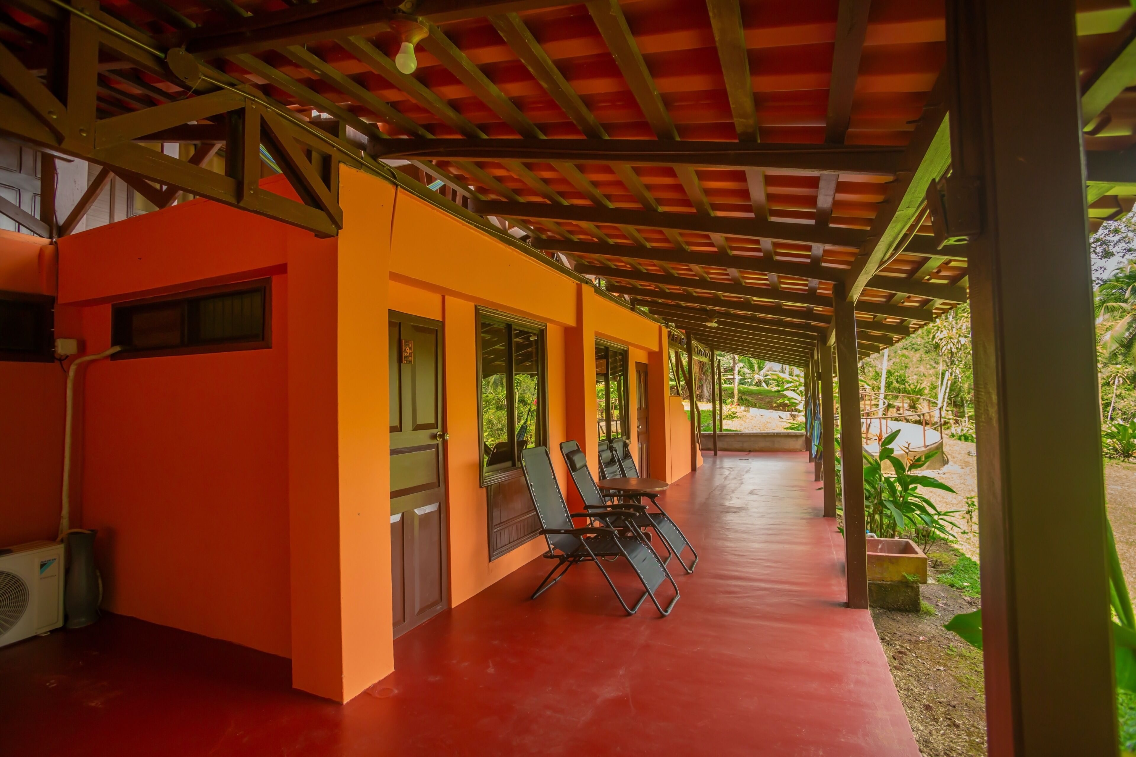 Fachada de la propiedad