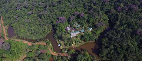 Utsikt fra overnattingsstedet