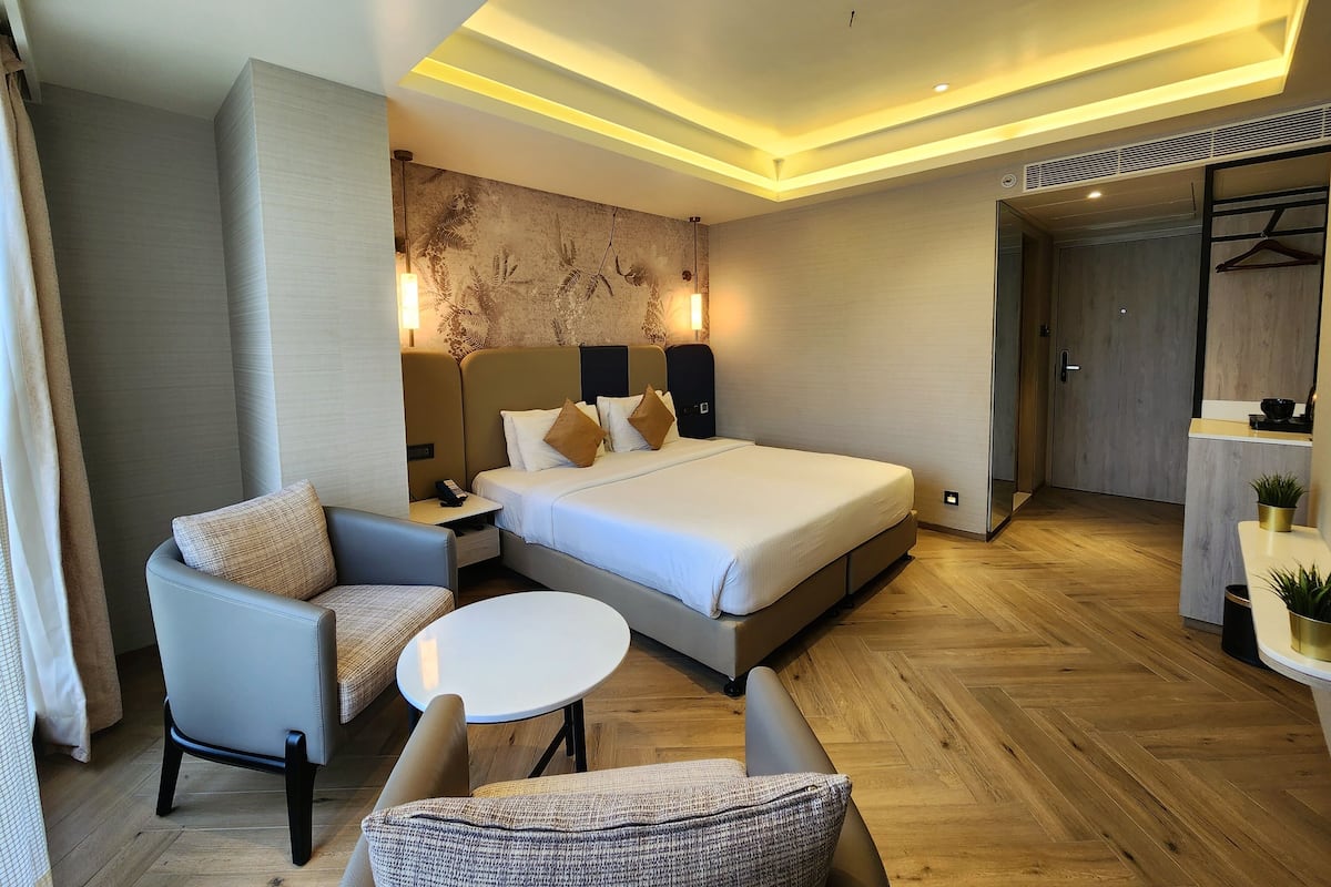 1 bedroom, Egyptian cotton sheets, premium bedding, pillow-top beds