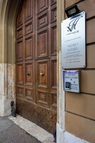 A szálláshely homlokzata