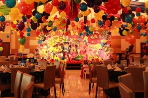 Espace pour fêtes d’anniversaire