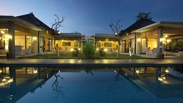 Luxury Villa, 2 Bedrooms, Private Pool, Poolside | Terrace/patio