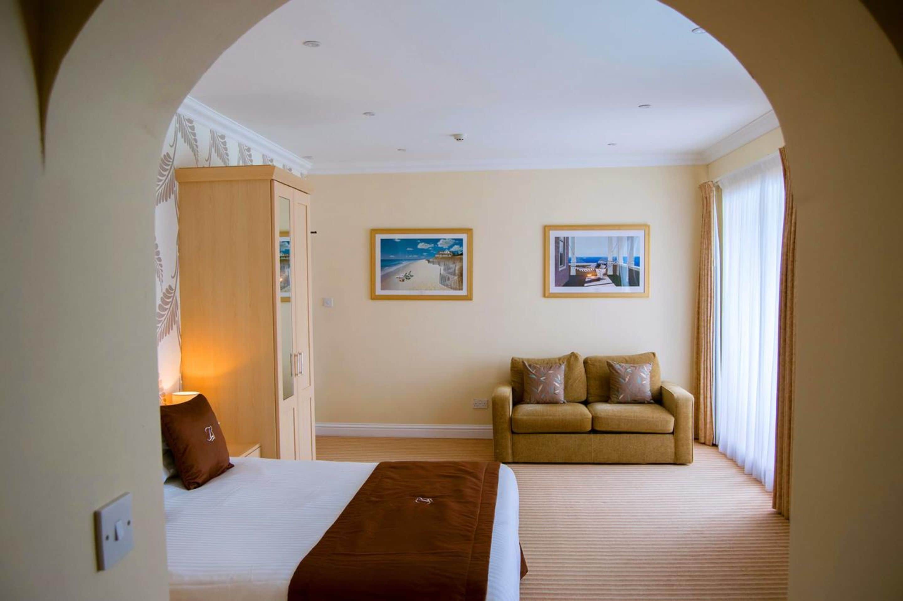 Individually decorated, individually furnished, blackout drapes