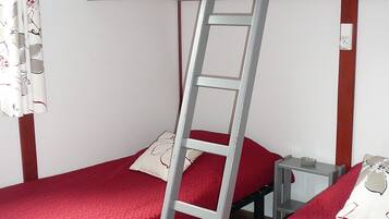 Premium bedding, individually furnished, blackout curtains