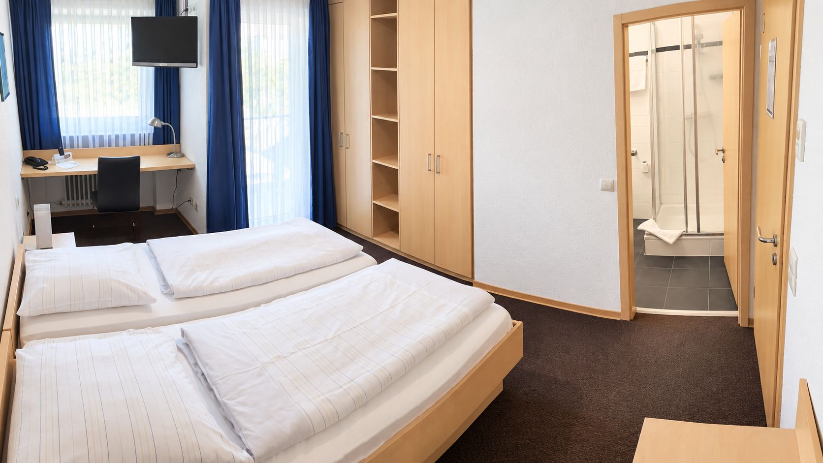 Chambre Double Affaires, balcon