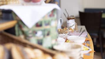 Inbegriffenes FrĂŒhstĂŒcksbuffet