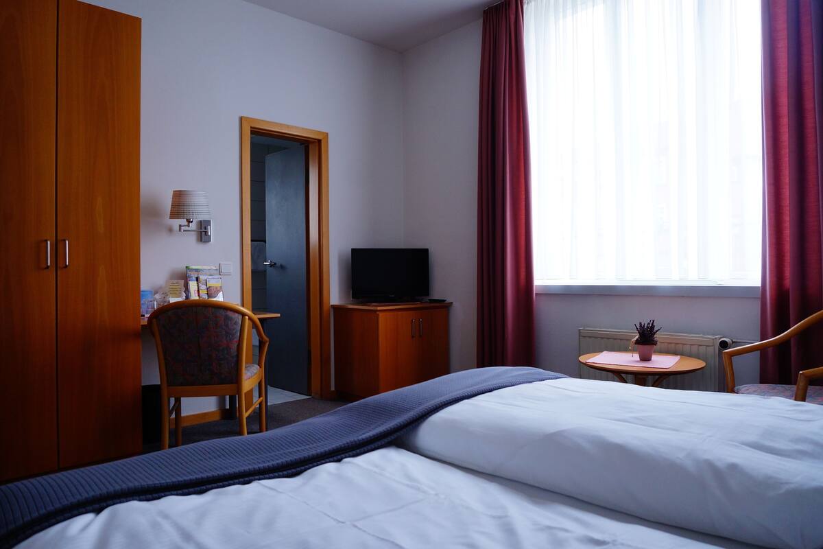 In-room safe, desk, cribs (free), rollaway beds (surcharge)