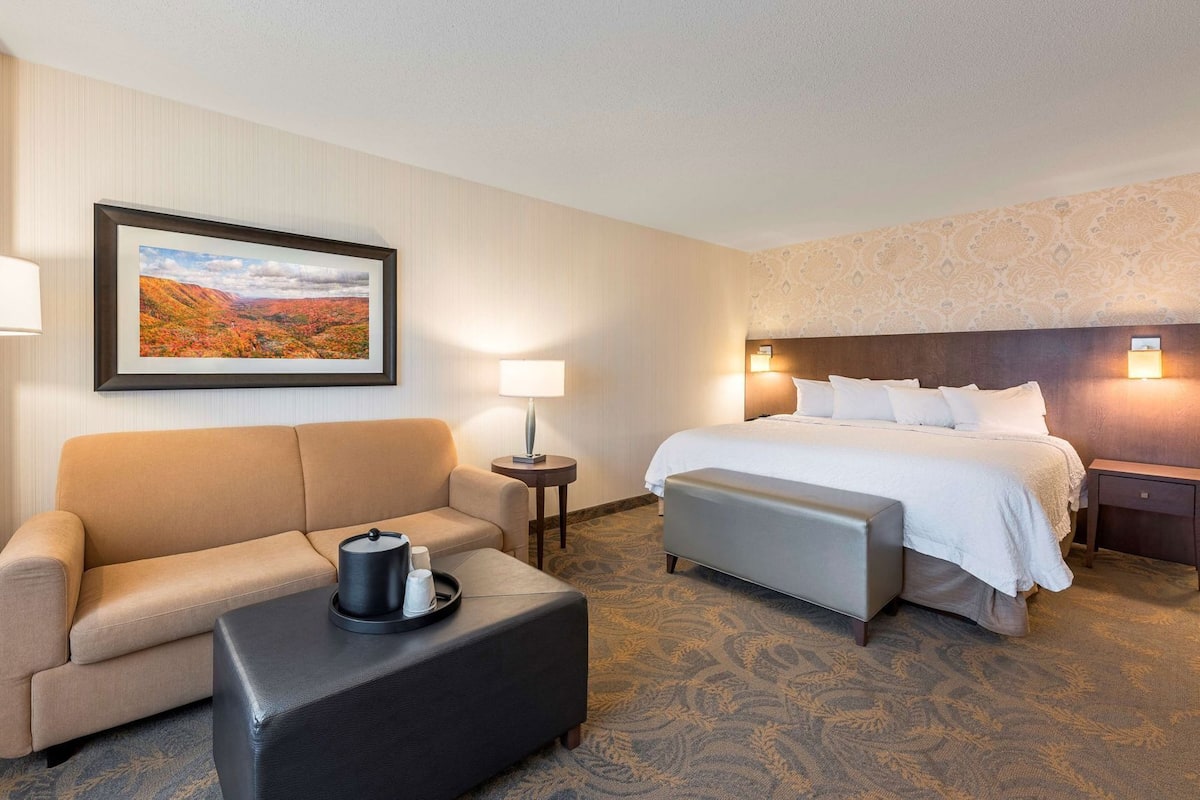 أغطية فراش متميزة وأسرّة بطبقة علوية مريحة ومكتب وستائر تعتيم