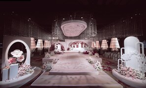 Indoor wedding