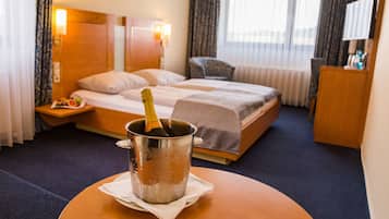 Standard dubbelrum - 1 dubbelsÀng | 1 sovrum, allergitestade sÀngklÀder och individuell inredning