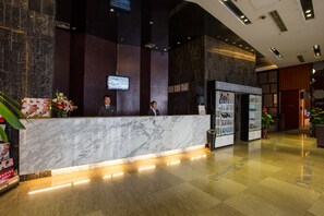 Sala de estar en el lobby