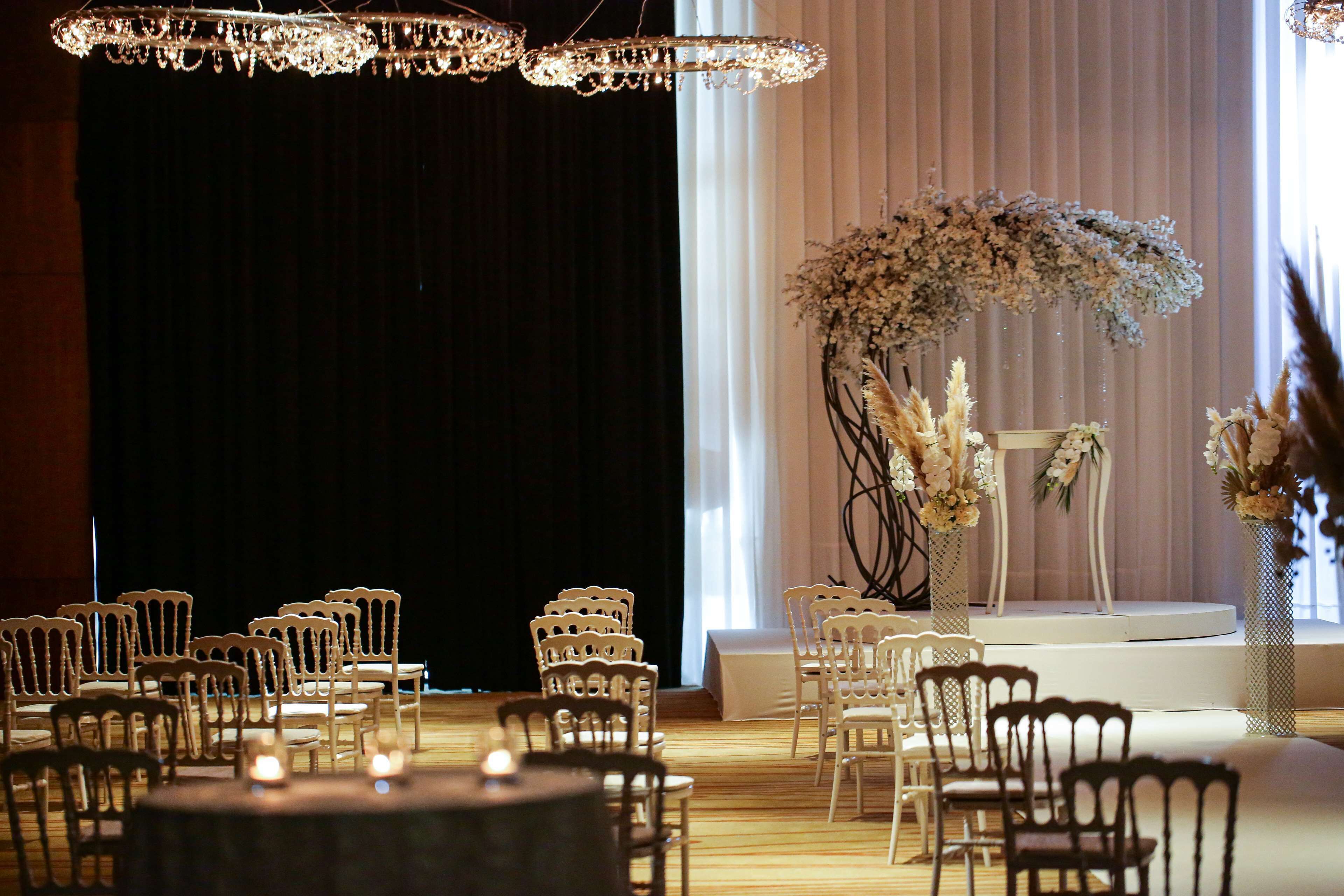 indoor wedding
