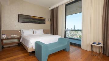 Literie de qualité supérieure, minibar, coffres-forts dans les chambres