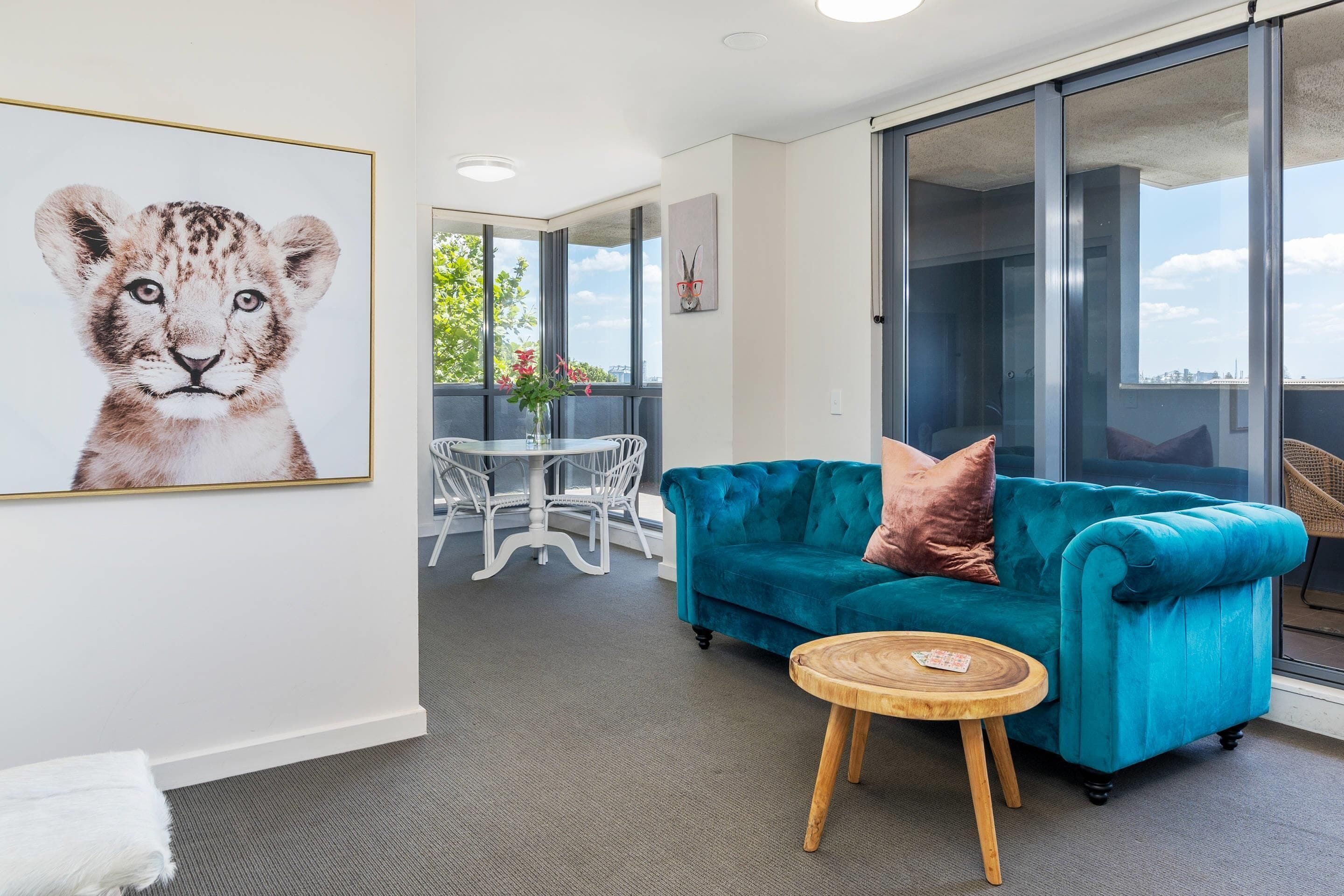 Suite, 1 grand lit, non-fumeur, vue port