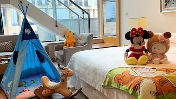 Suite familiare, 1 letto matrimoniale | Biancheria da letto di alta qualità, copriletto in piuma