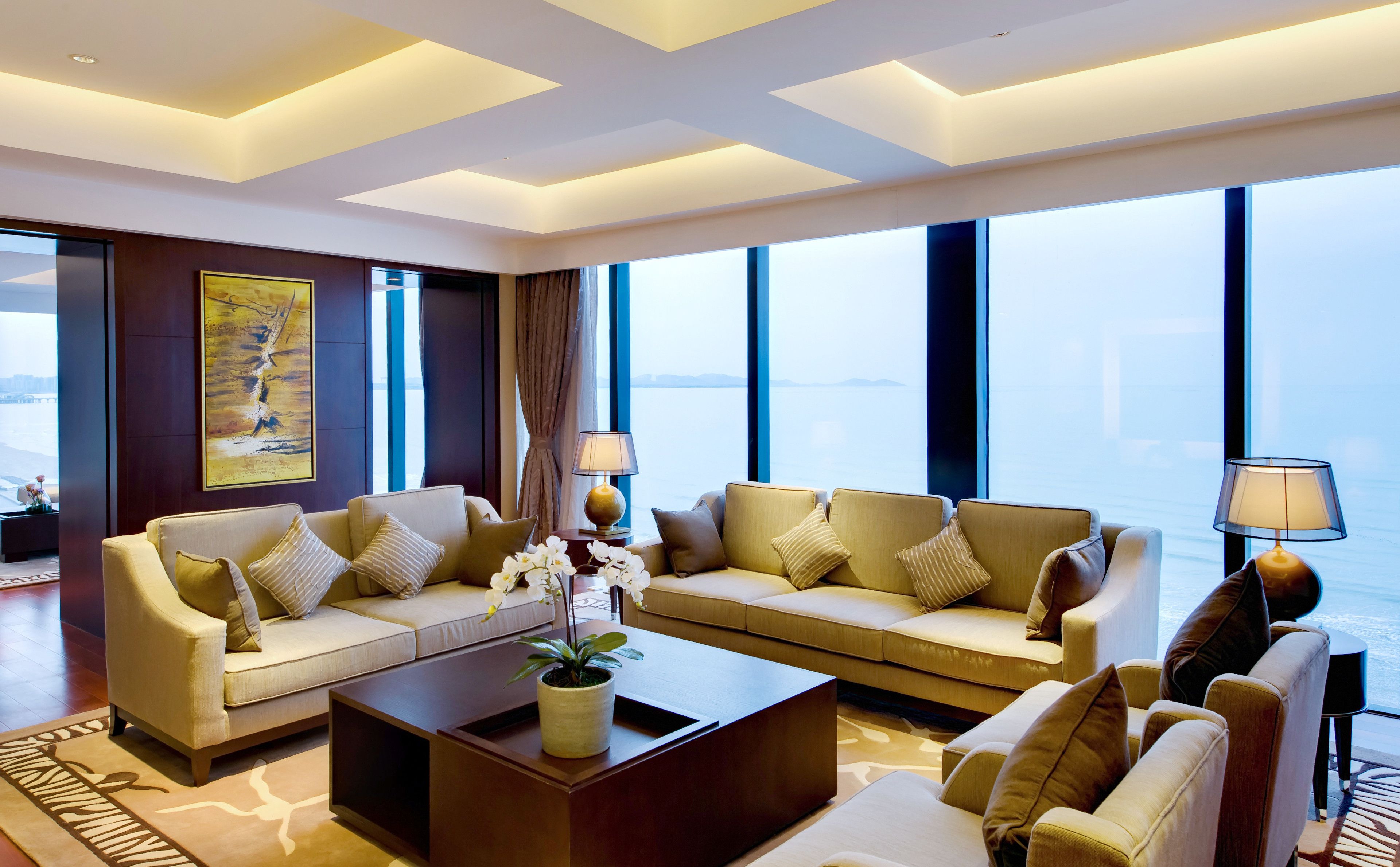 presidential suite, 1 king bed (high floor) | premium bedding, down duvets, select comfort beds, minibar