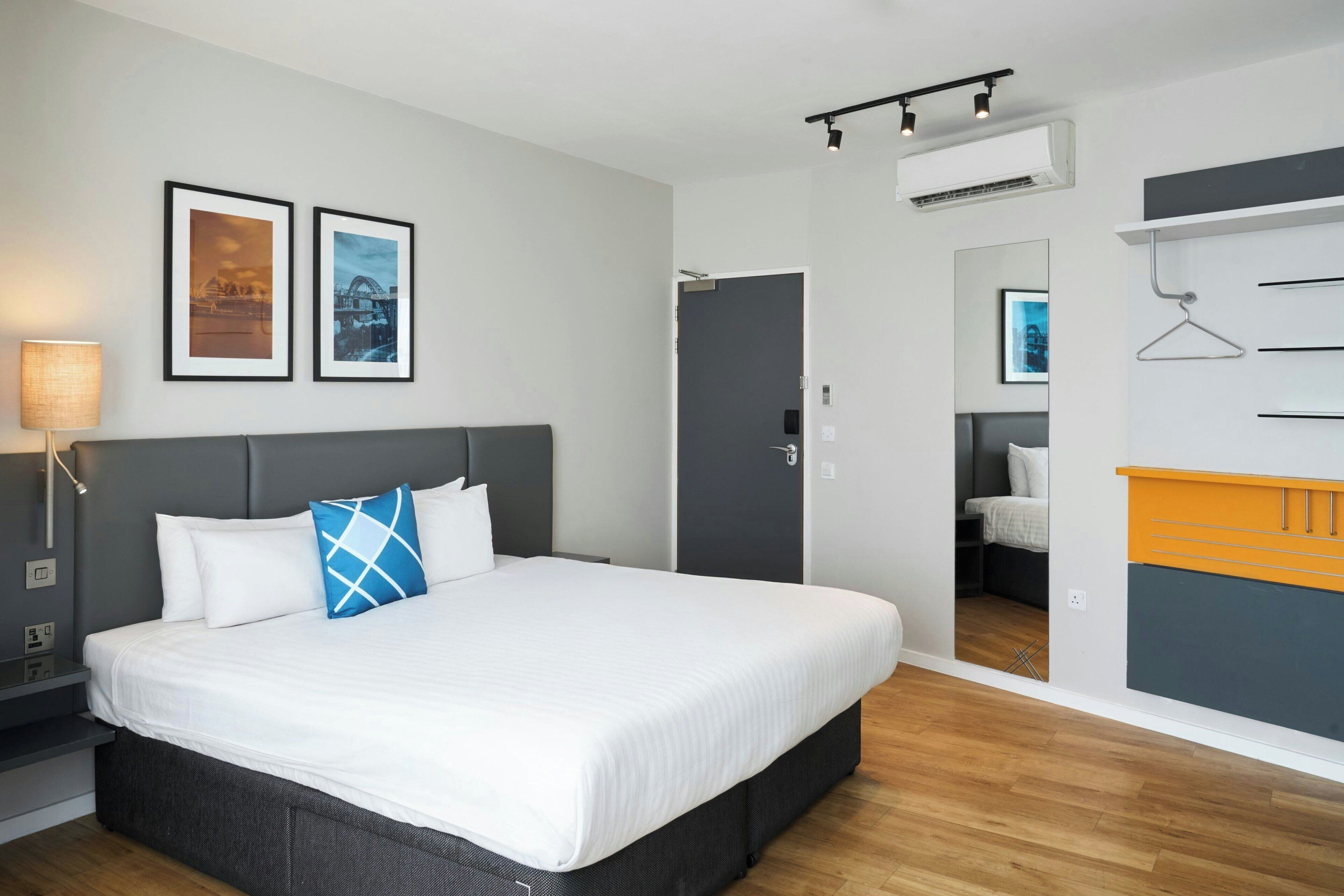 in-room safe, desk, blackout curtains, iron/ironing board