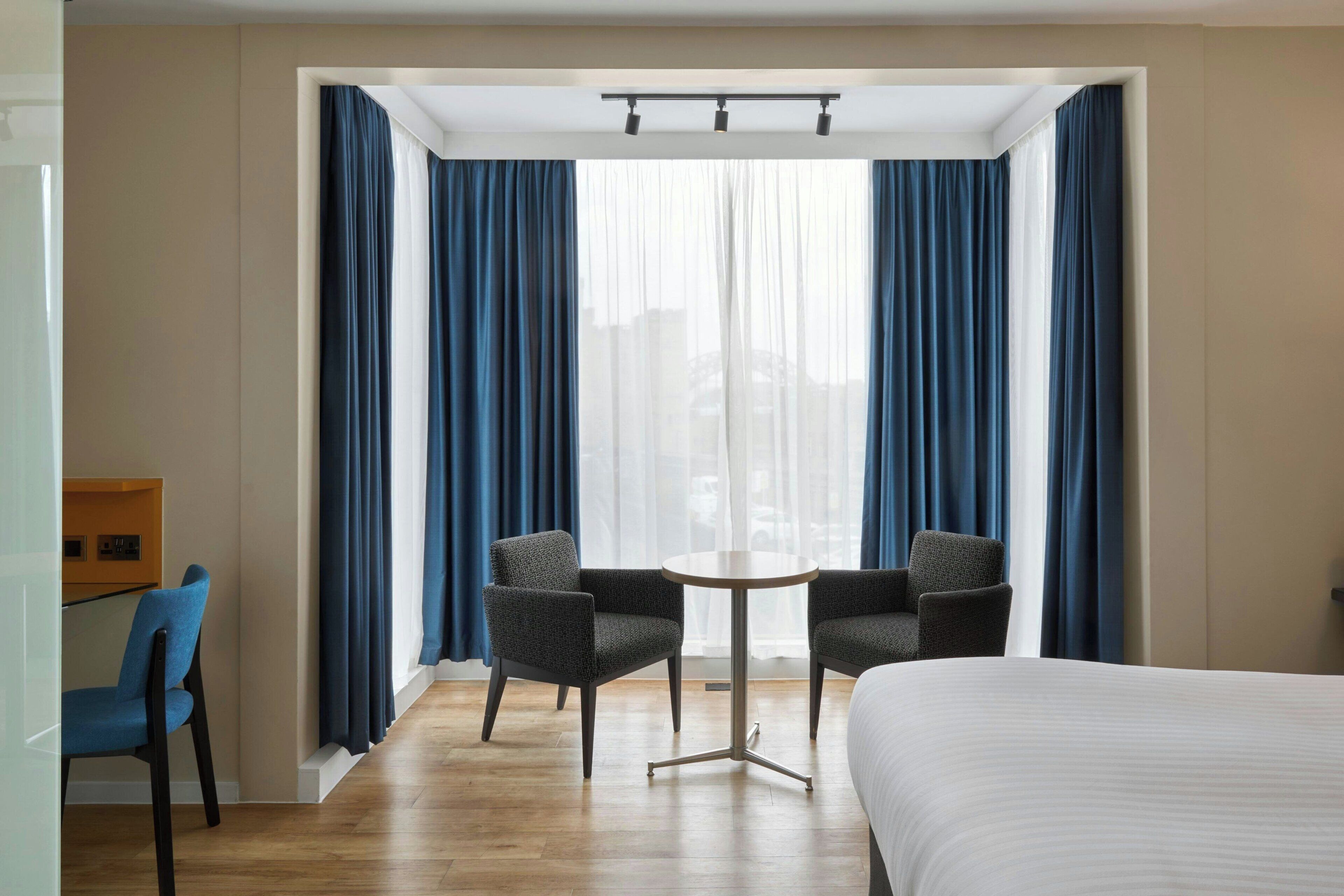 In-room safe, desk, blackout drapes, iron/ironing board