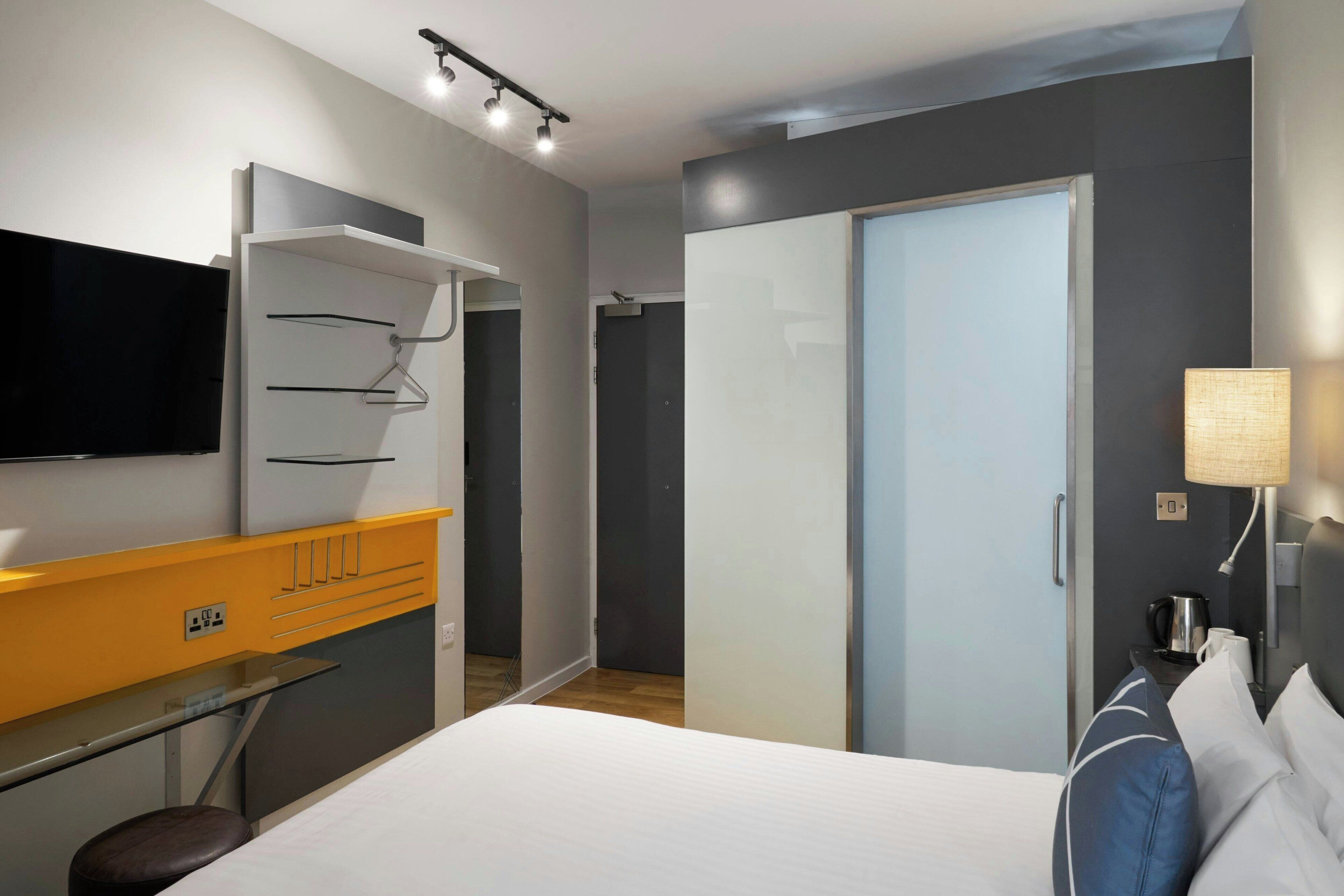 efficient double | in-room safe, desk, blackout curtains, iron/ironing board