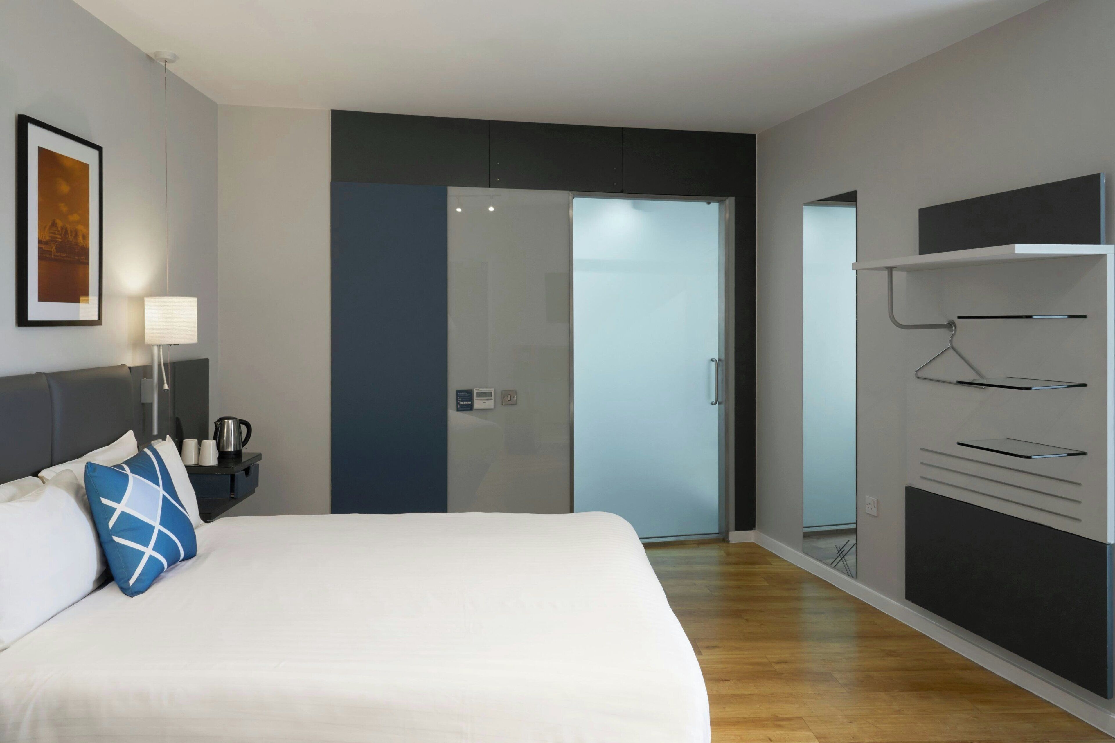 in-room safe, desk, blackout curtains, iron/ironing board