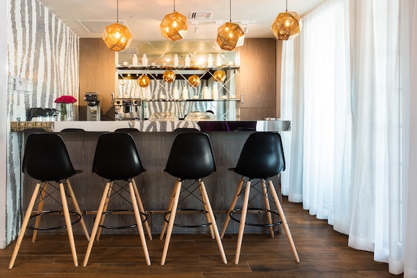 Sala de estar en el lobby