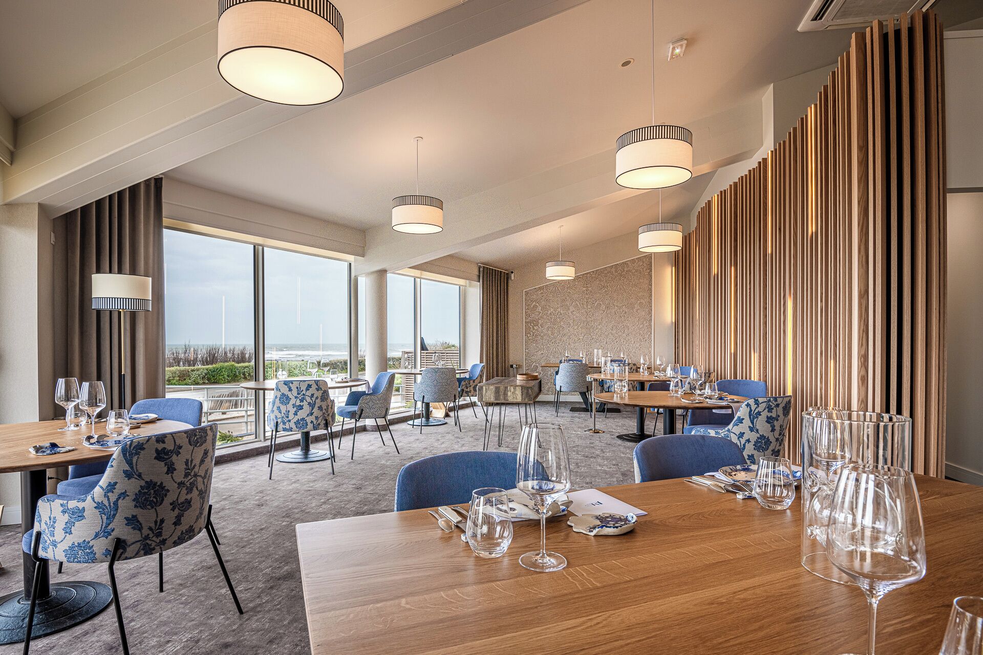 breakfast, lunch, dinner served; beach views