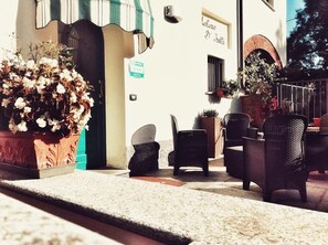 Entrada de la propiedad