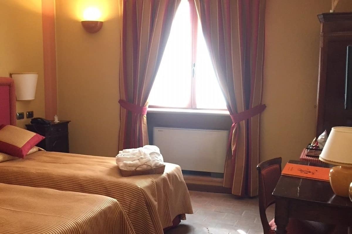 classic double or twin room | premium bedding, down duvets, minibar, in-room safe