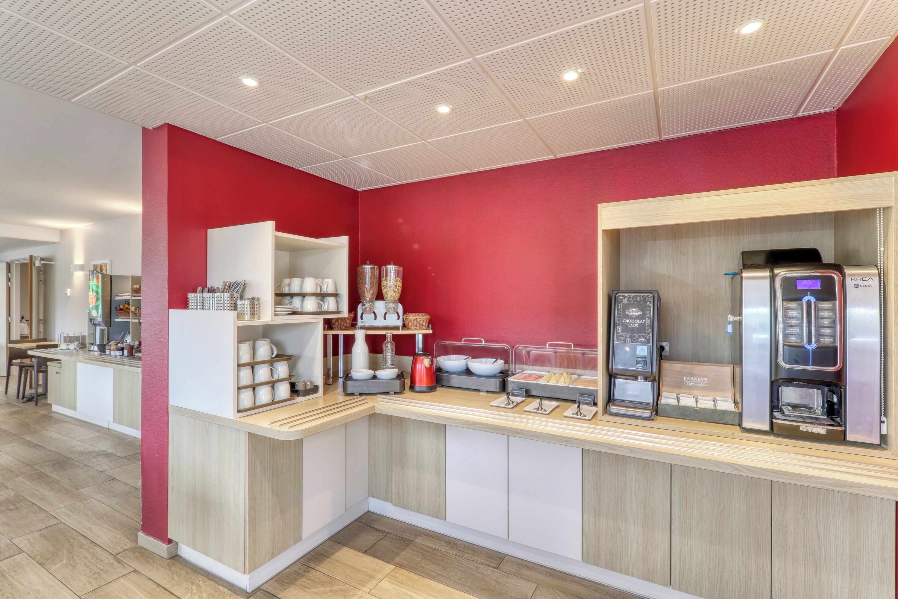 daily buffet breakfast (eur 9.90 per person)