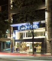 Front of property – evening/night