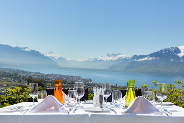 Pemandangan dari properti