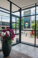 Framhlið gististaðar