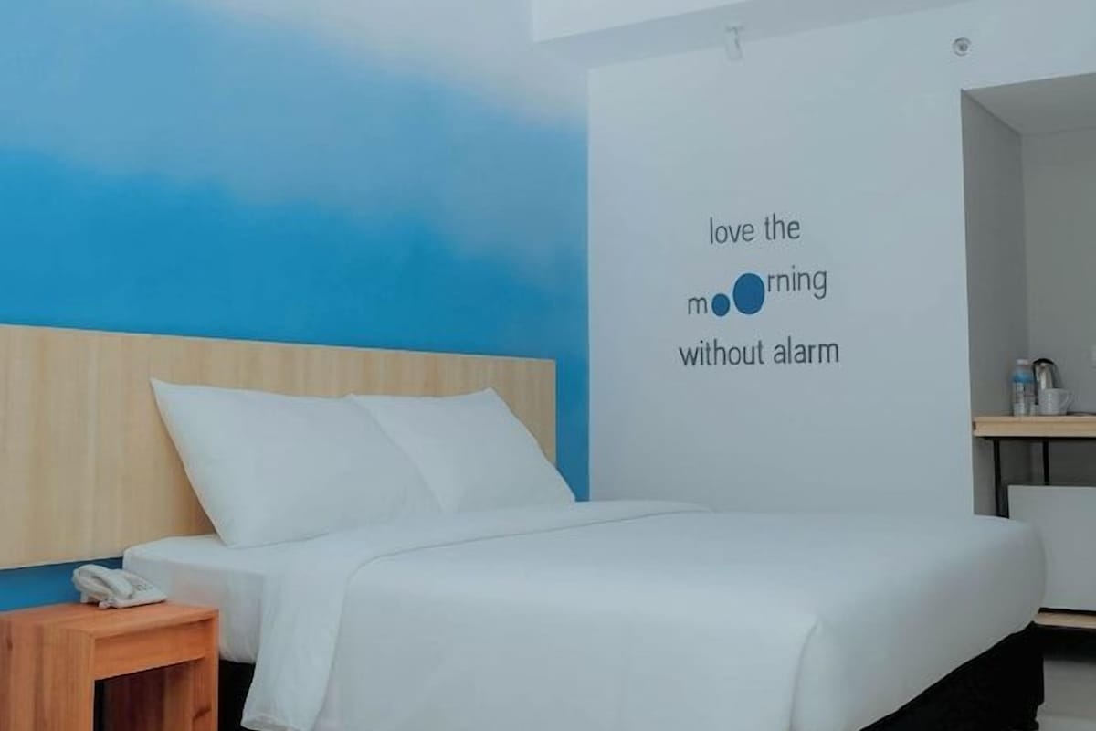 Ropa de cama de alta calidad y minibar