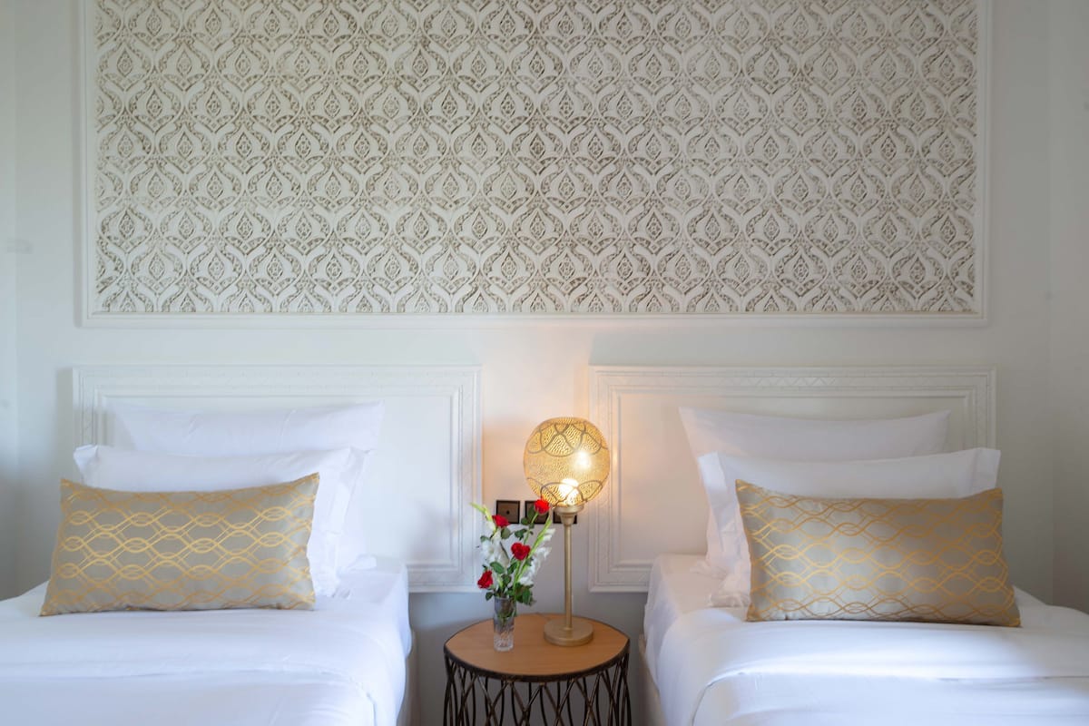Premium bedding, minibar, in-room safe, laptop workspace