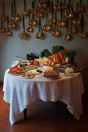 فطور أوروبي يوميًا بتكلفة قدرها (18 EUR للشخص)