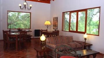 21-inch TV with cable channels