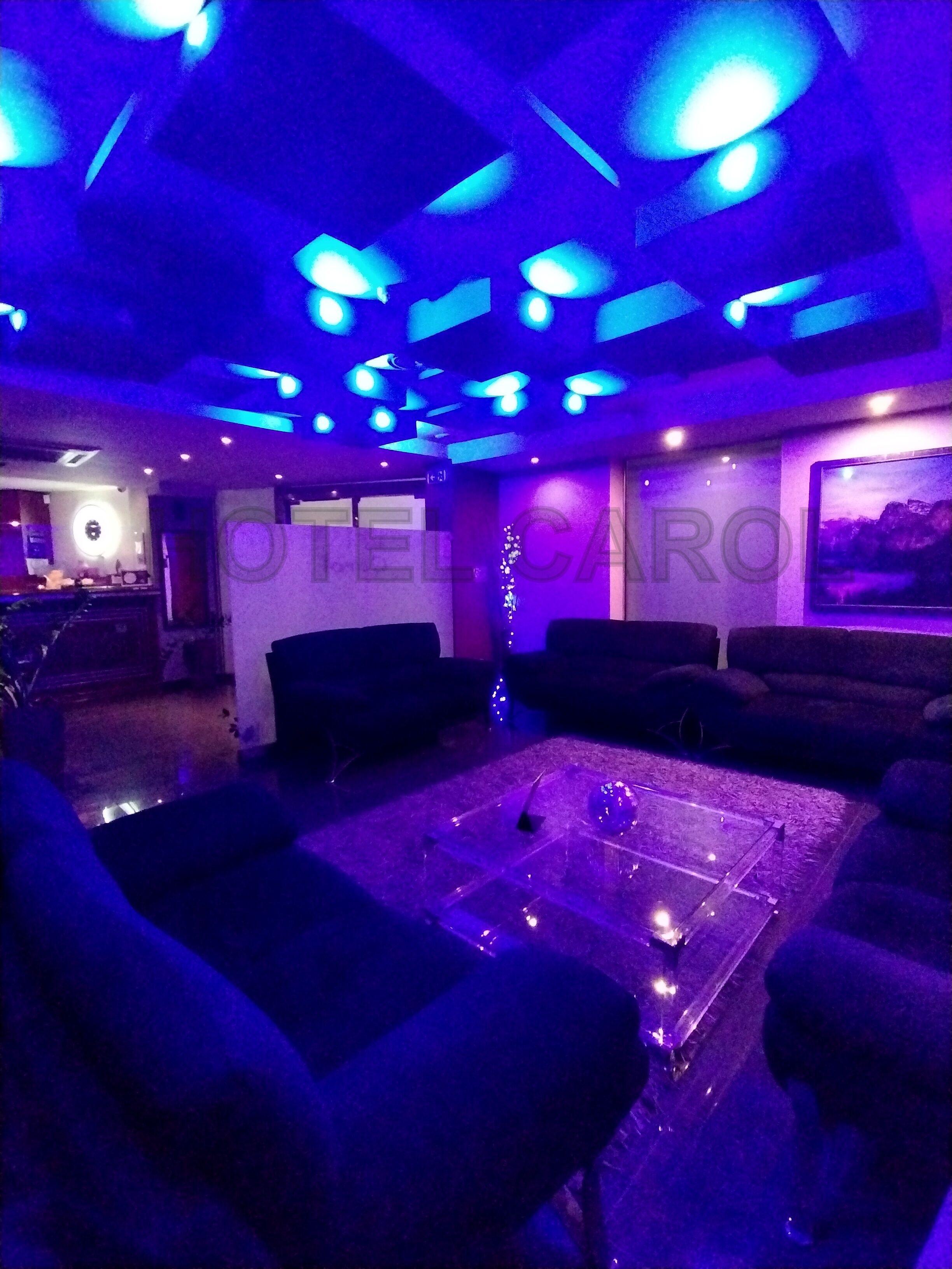 Sala de estar en el lobby