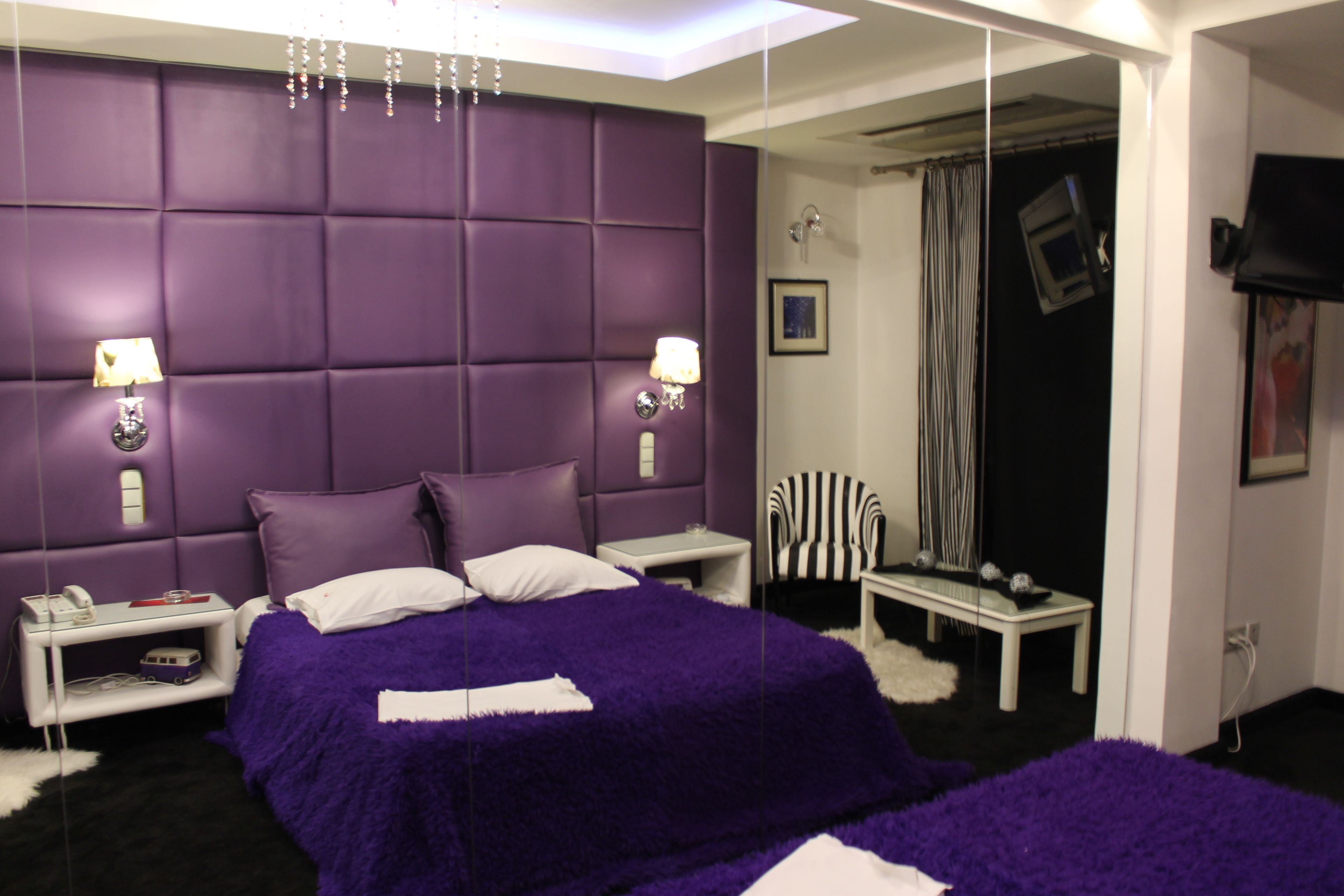 double room | individually decorated, blackout curtains, soundproofing, rollaway beds