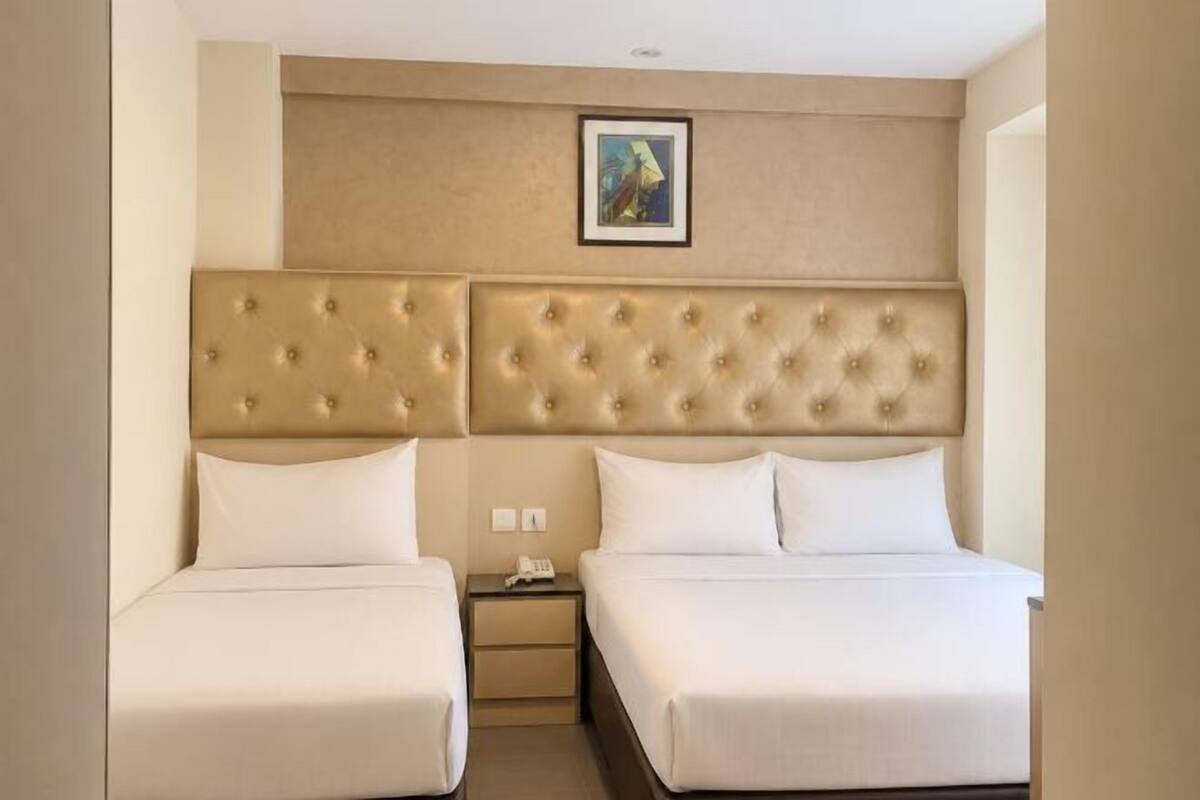 In-room safe, desk, laptop workspace, WiFi (free)