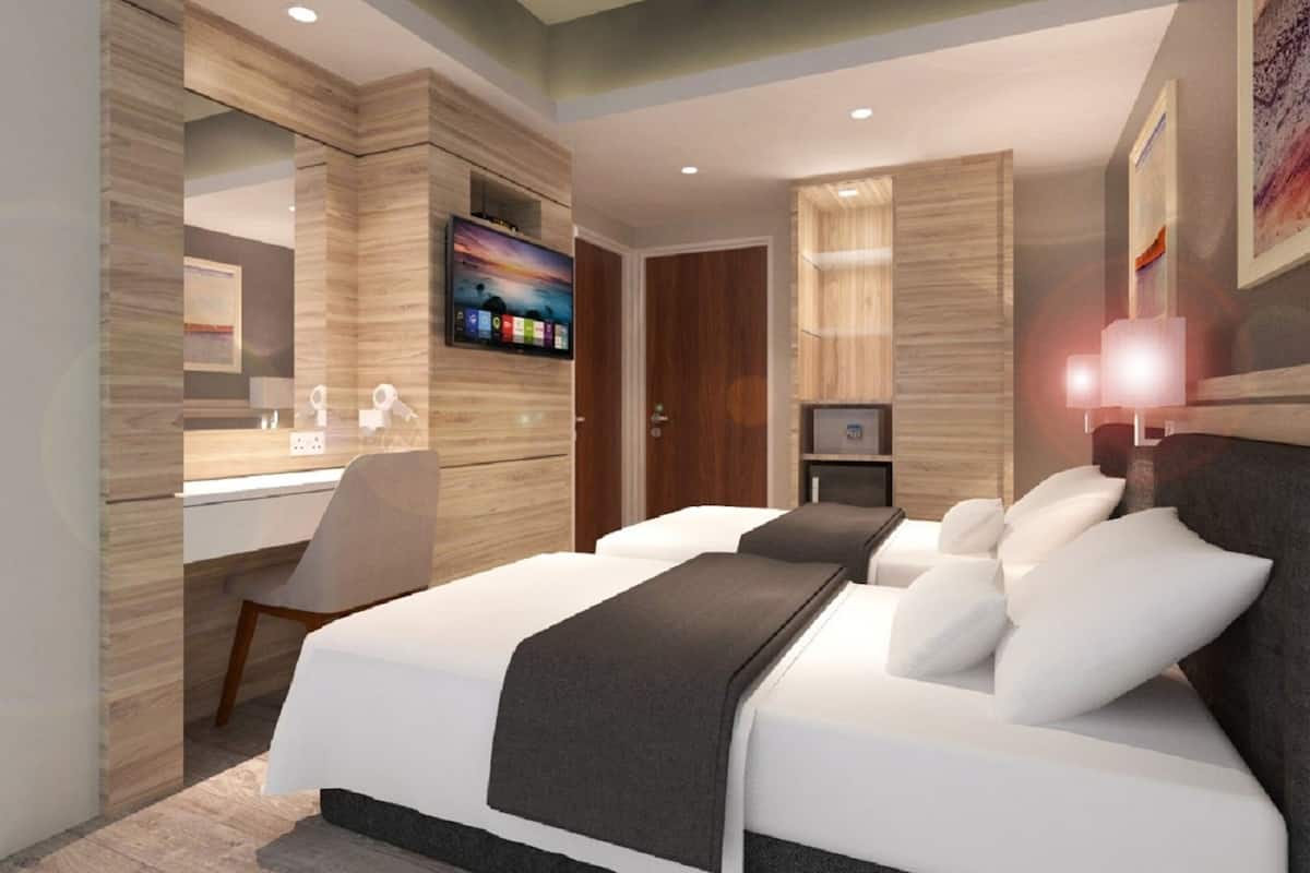 Deluxe Room, 2 Twin Beds | Down comforters, minibar, in-room safe, individually decorated